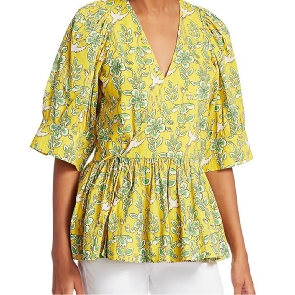 Rhode Ava Wrap Top